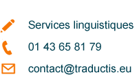 Service de Traduction